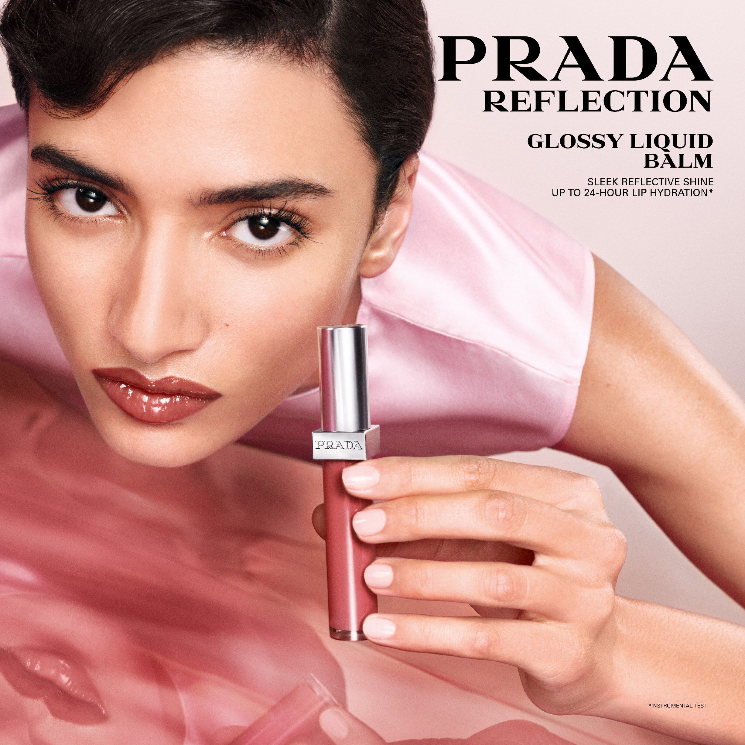 Prada Reflection Glossy Liquid Balm - R221 REDBITE