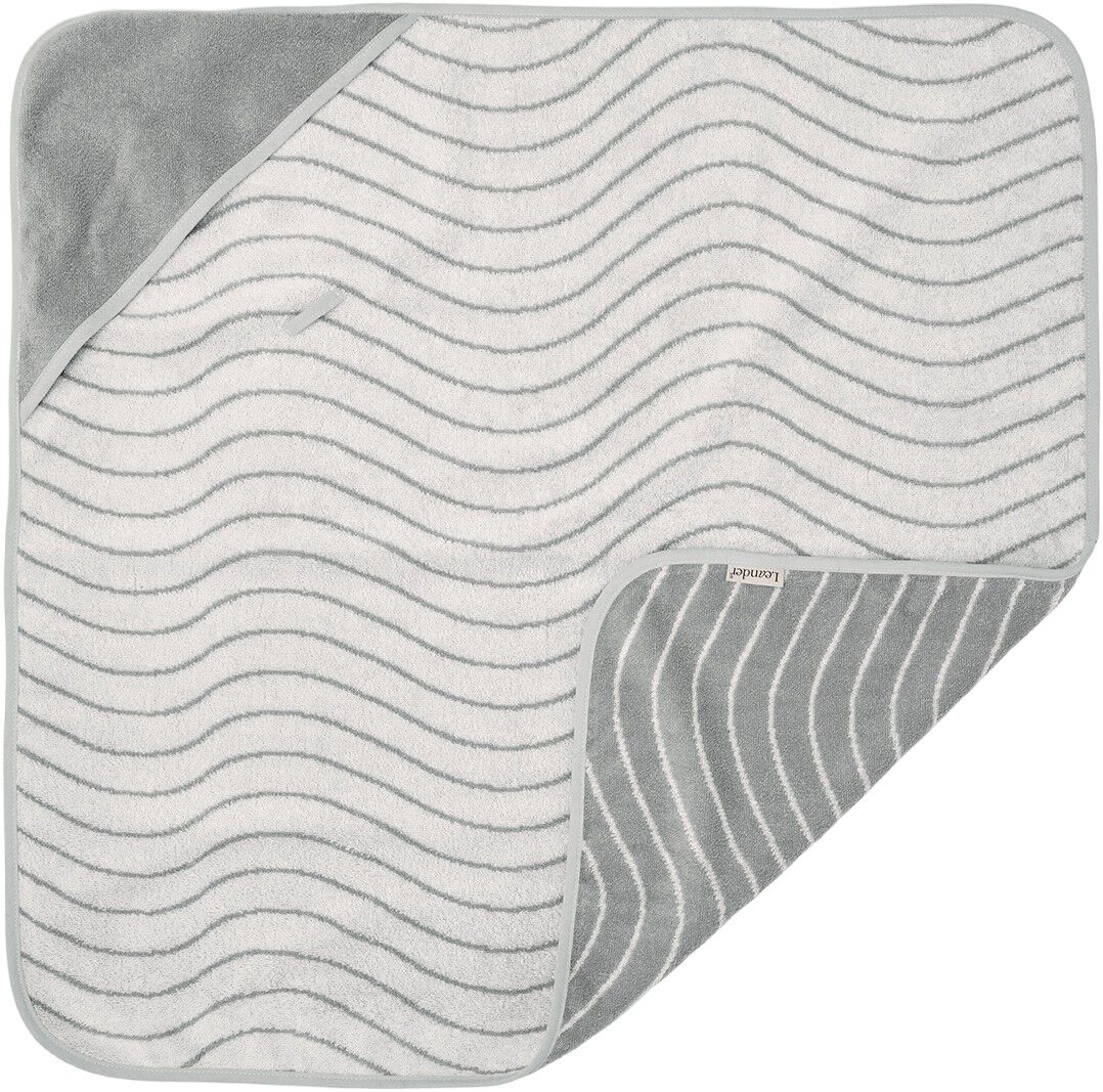 Leander Hoodie, Woodland, &Oslash;kologisk bomuld, Cool grey