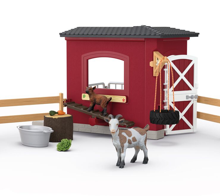 Schleich Goat stable