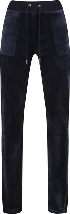 Del Ray Classic Velour Pant Pocket Design