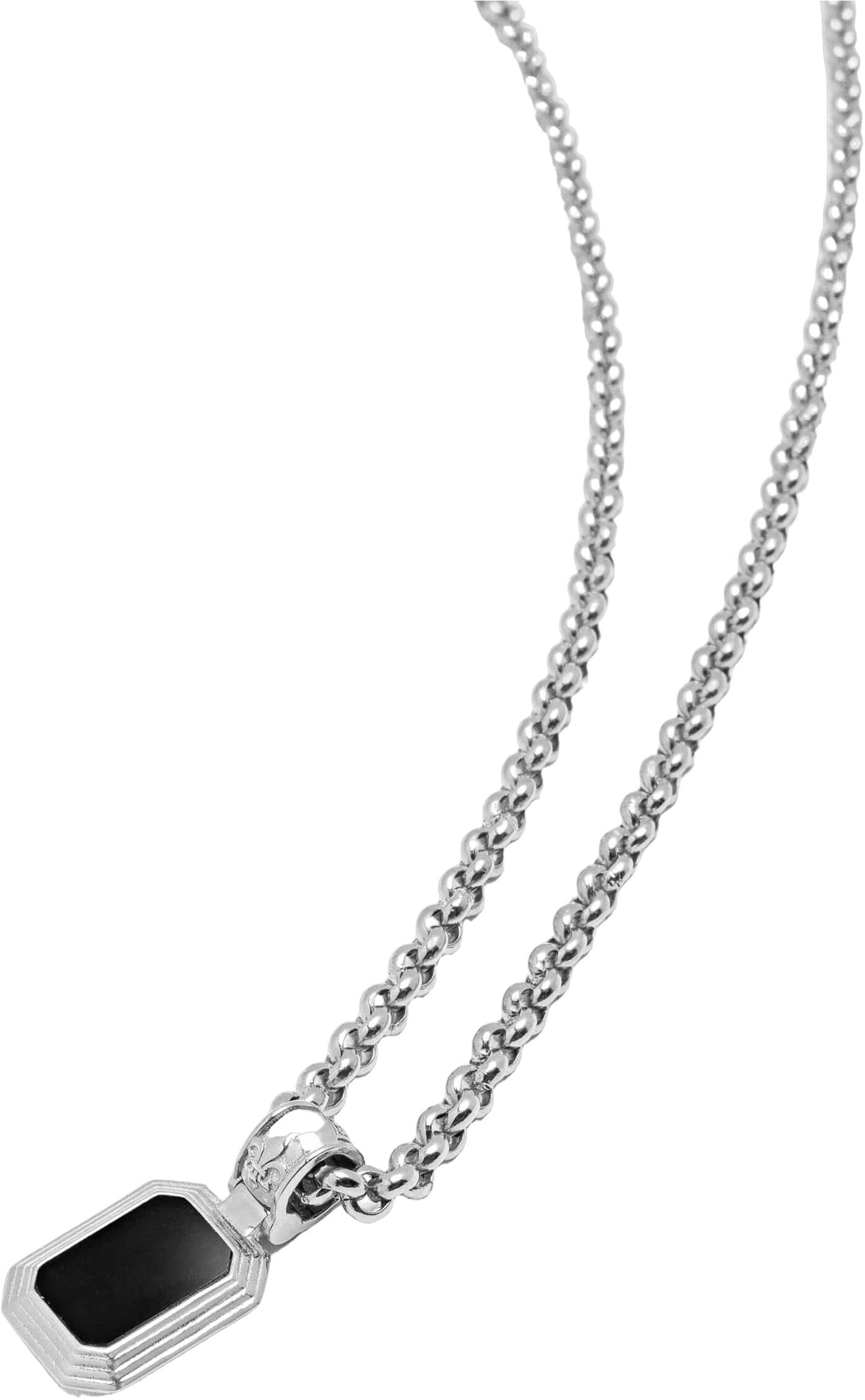 Sterling Silver Two-in-One Pendant Necklace