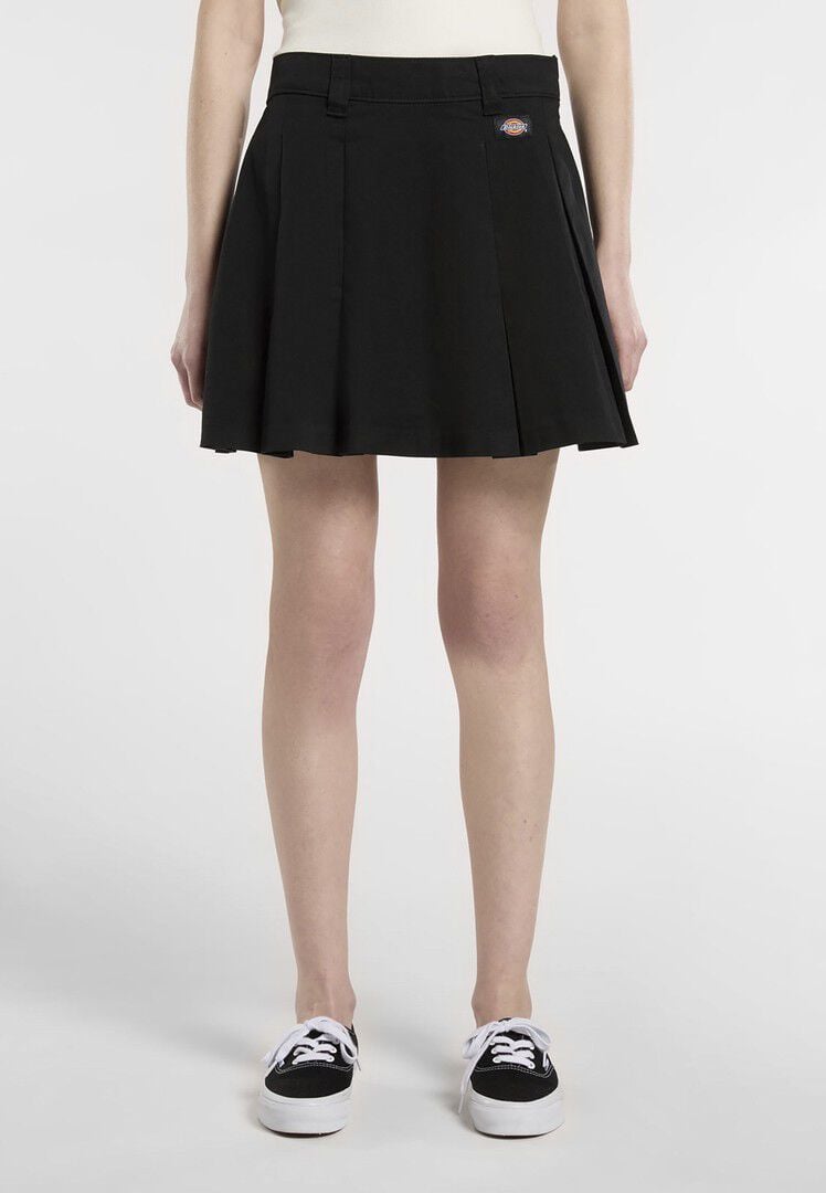 UNIONVILLE WORK SKIRT PLEATED BLACK