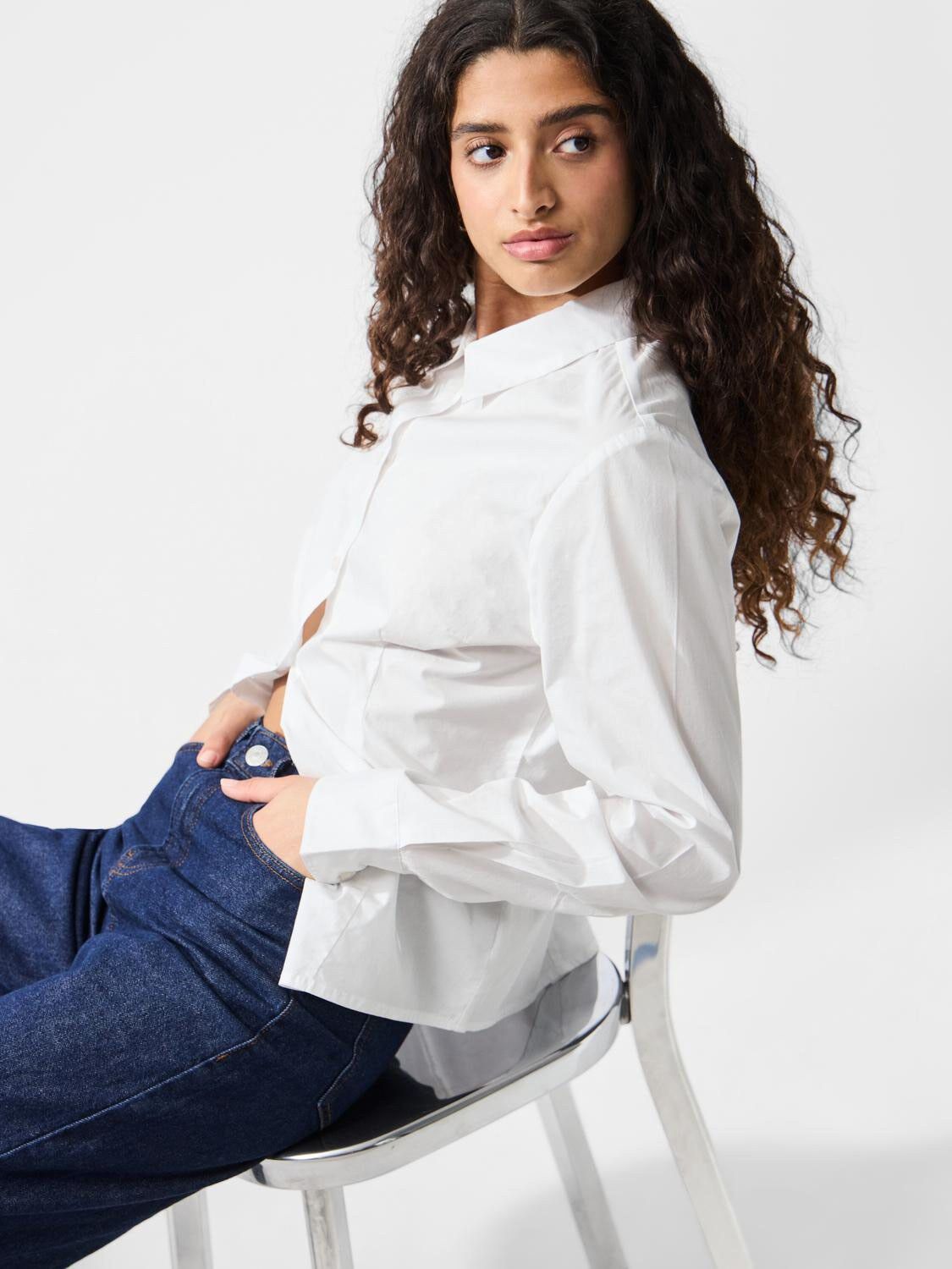 PCSUSSI LS SHIRT WVN NOOS