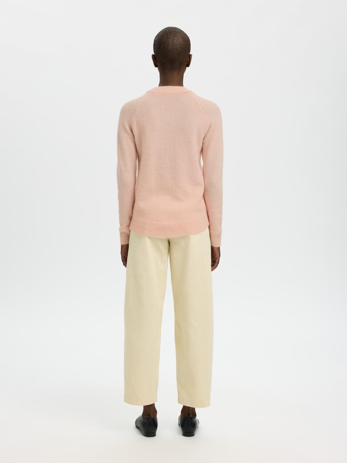 SLFLULU LS KNIT O-NECK NOOS