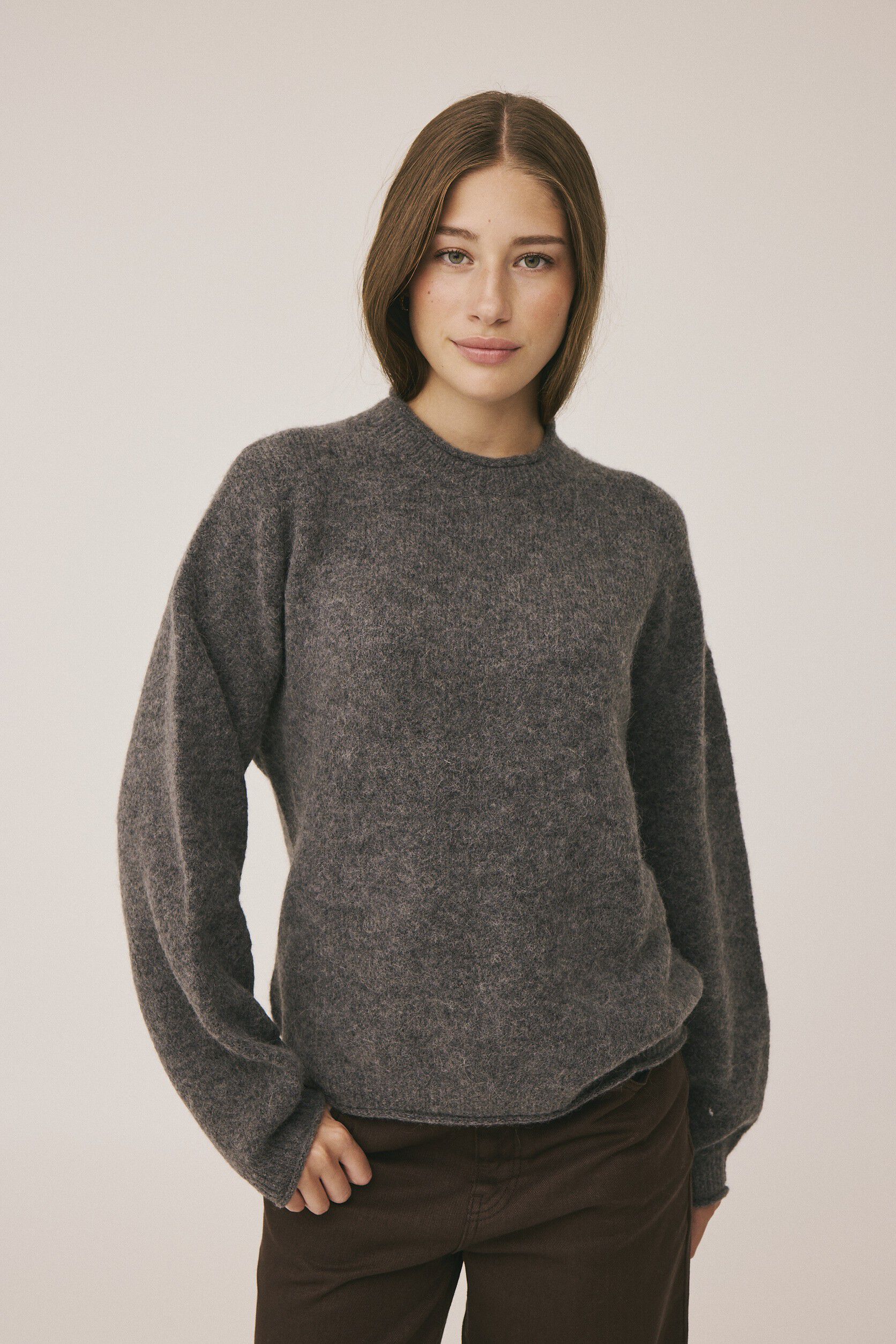 Cindi 9 Striksweater - Alpakamix RWS