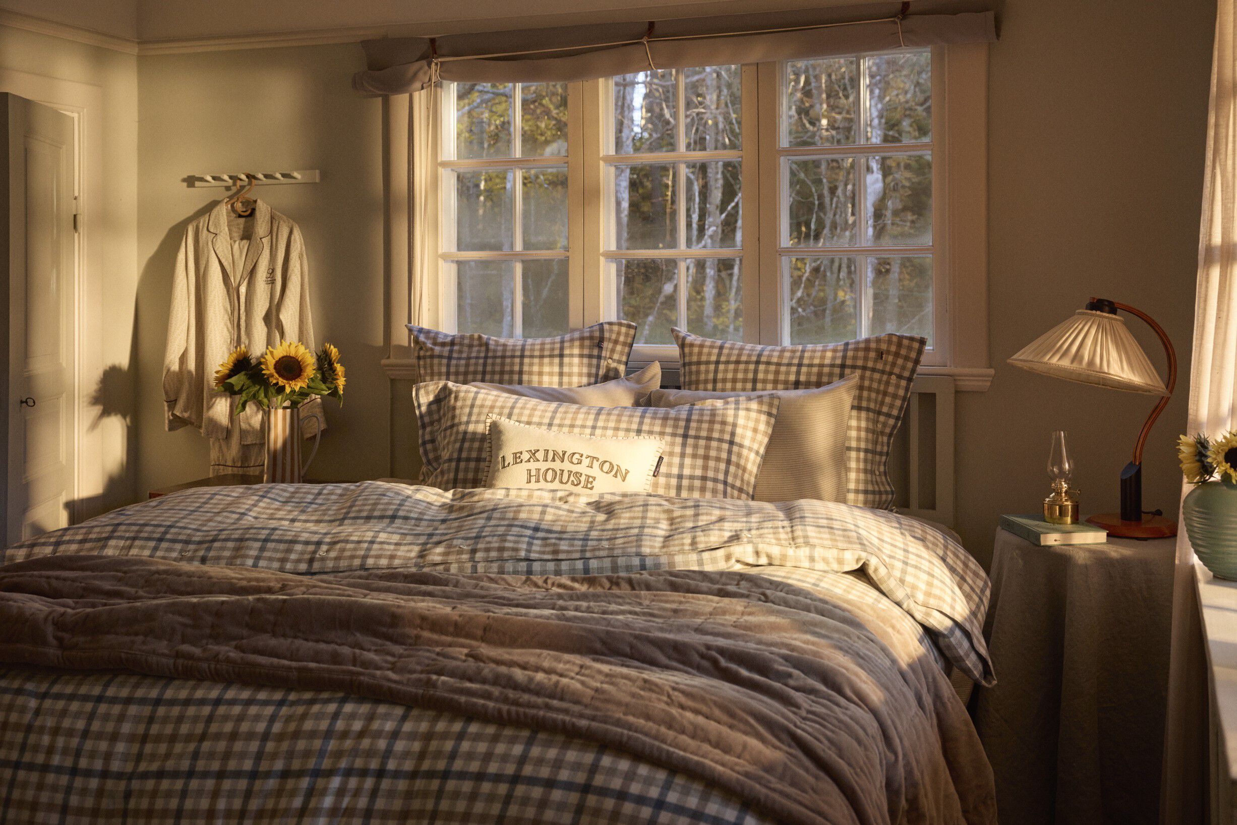 Lexington House Organic Cotton Velvet Pillow