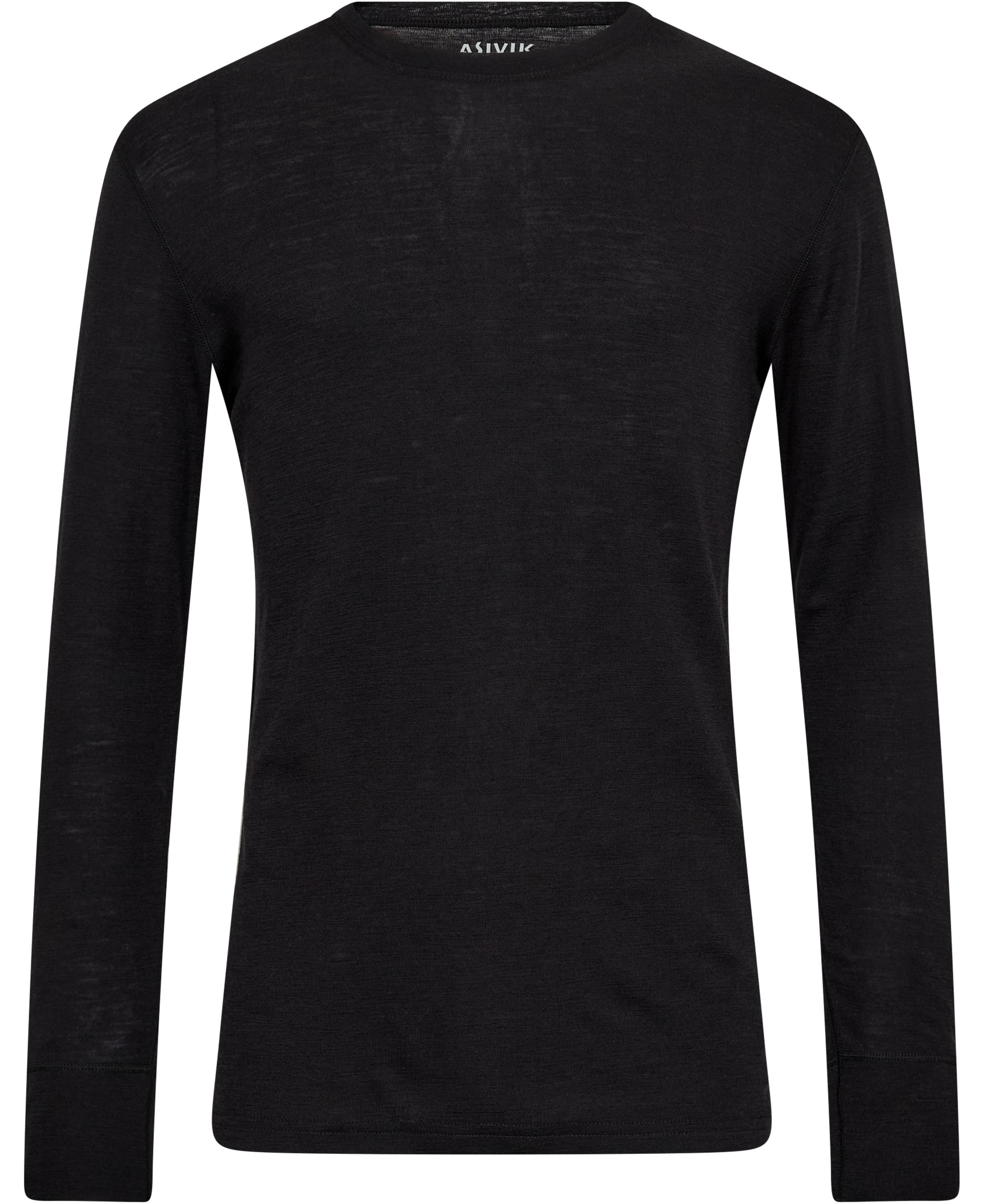 Asivik Hike Wool Blend Uldundertr&oslash;je, herre