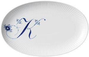 Alphabet Coll Oval Asiette 23,5cm K