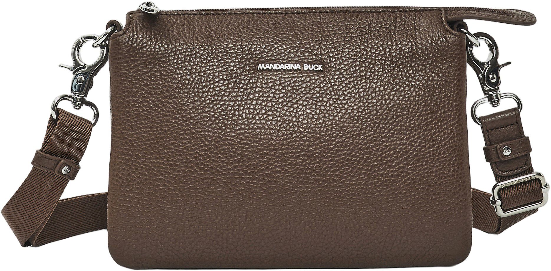 MELLOW LEATHER POCHETTE / MILK CHOCOLATE