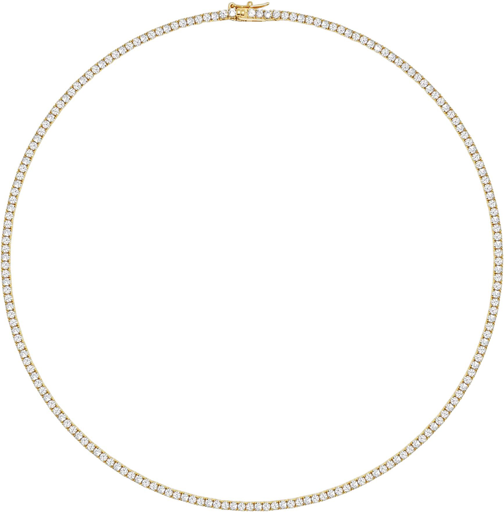 Women's Gold Mini Tennis Choker