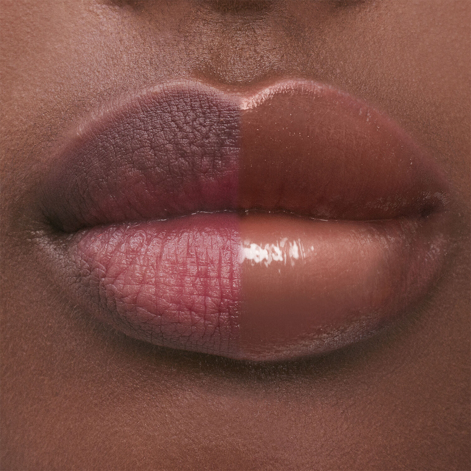 YSL LOVESHINE CANDY GLOW TINTED LIP BALM BROWN NUDE 6B