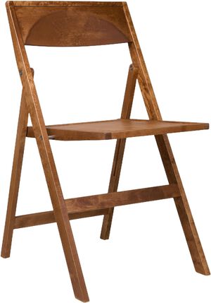 Folding Flat Chair | Warm Brown Birch