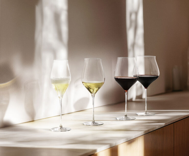 Notes Rødvinsglas 81 cl klar 2 stk.