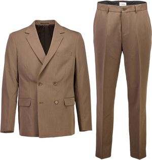 Fine twill stretch suit