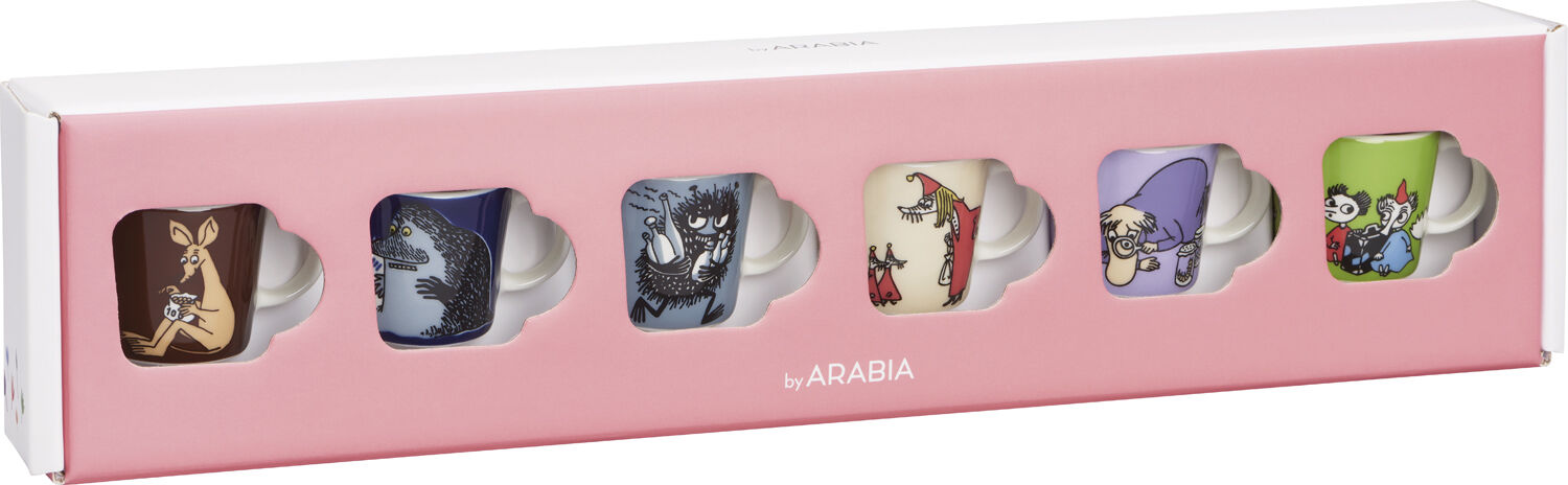 Mumi minikrus s&aelig;t 6 stk. 2. klassiker