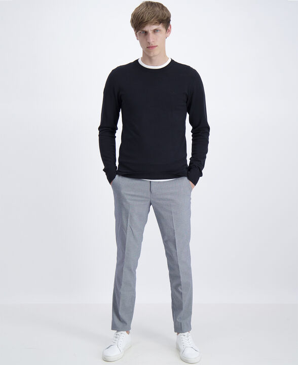 Ecovero L/S o-neck knit