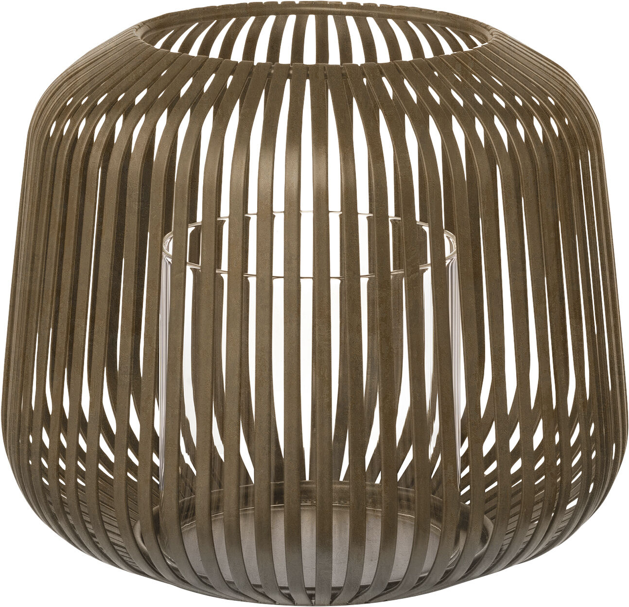 Lantern -LITO- Colour Rusty look Size S incl. inner glass cy