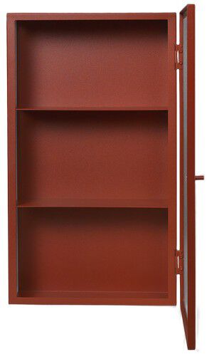 Haze Wall Cabinet - Reeded Glass -