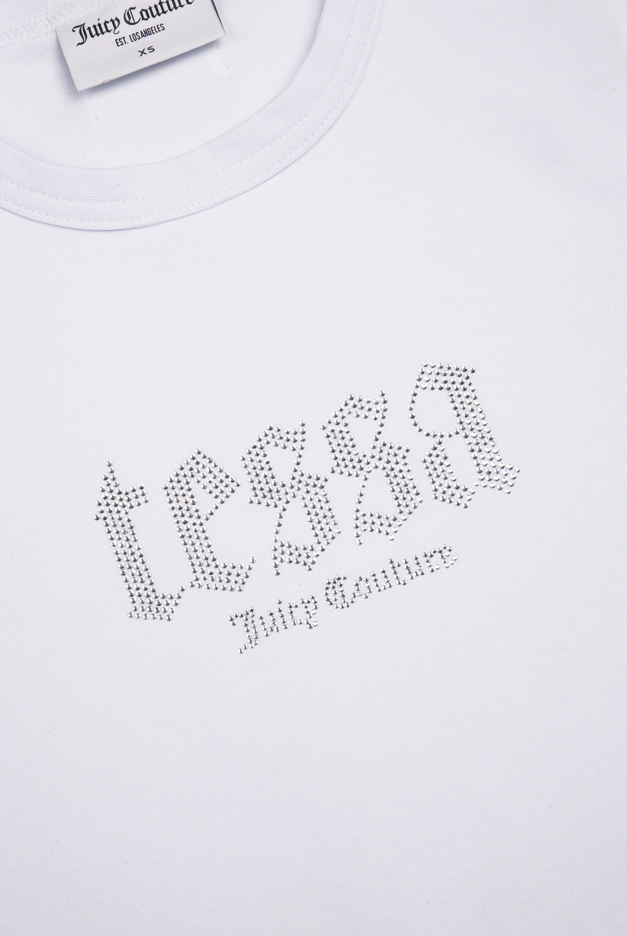 Tessa x Juicy - t-shirt m. diamanter
