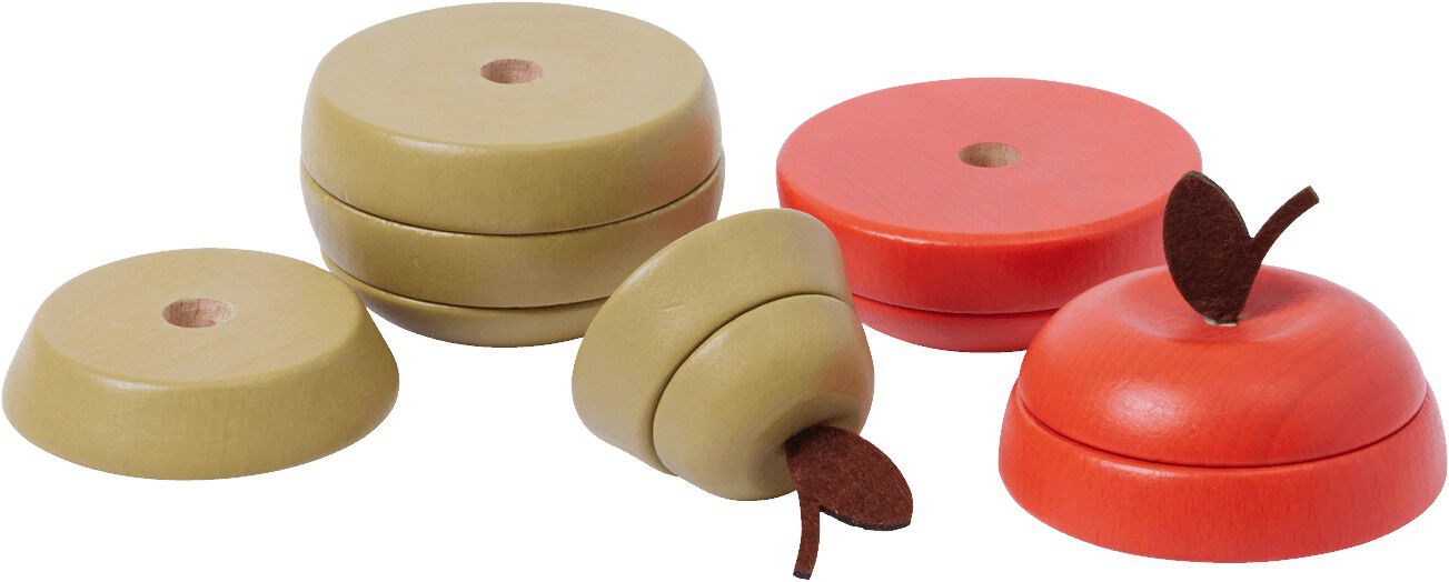 Stacking Apple and Pear - Set of 2 - Multi