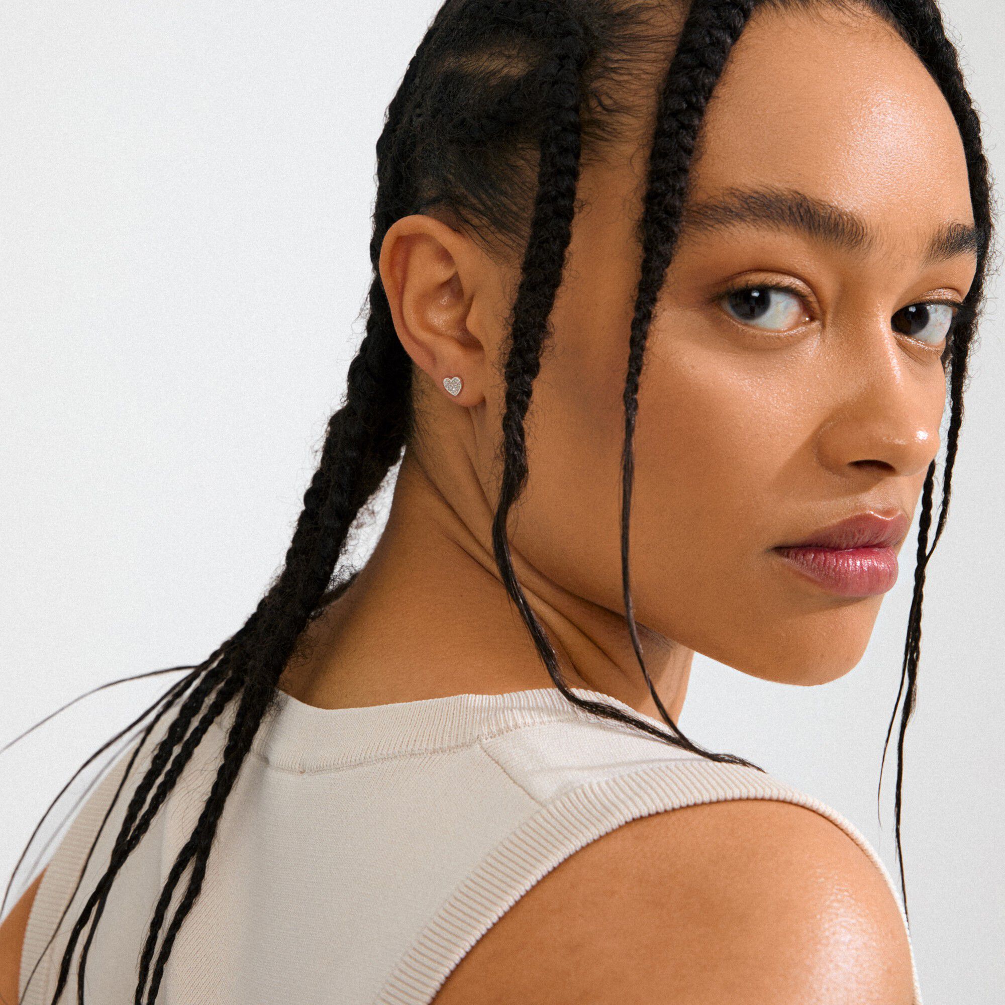 EMMETT earrings silver-plated