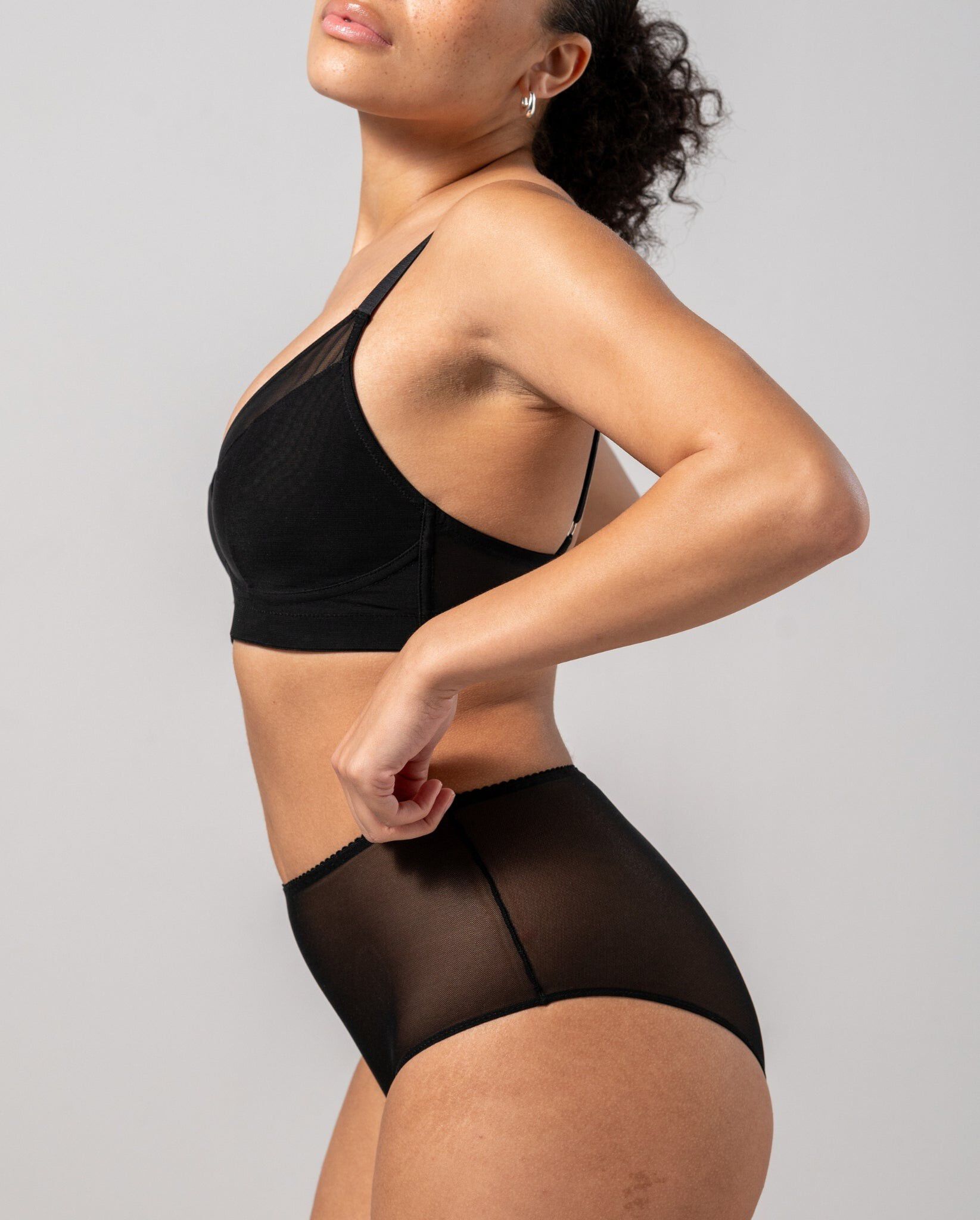 Mesh Highwaist Briefs