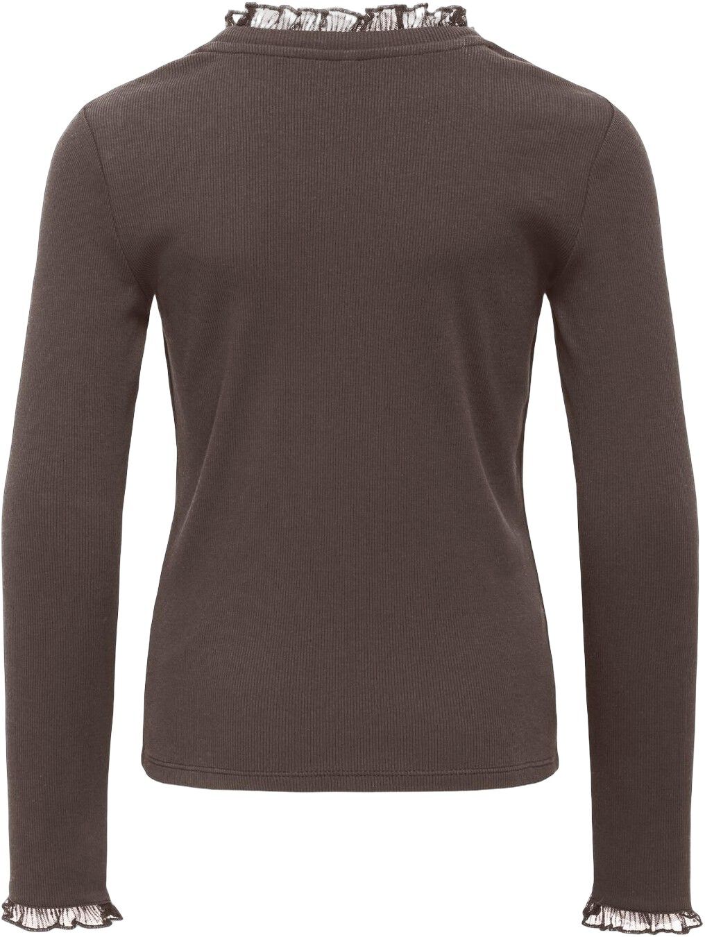 Kogleslie L/S Lace Mix Top Jrs