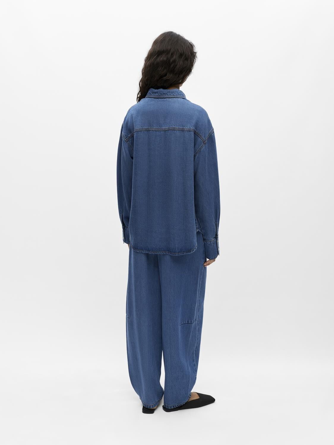 OBJFRAME ZILA L/S RE SHIRT E DIV