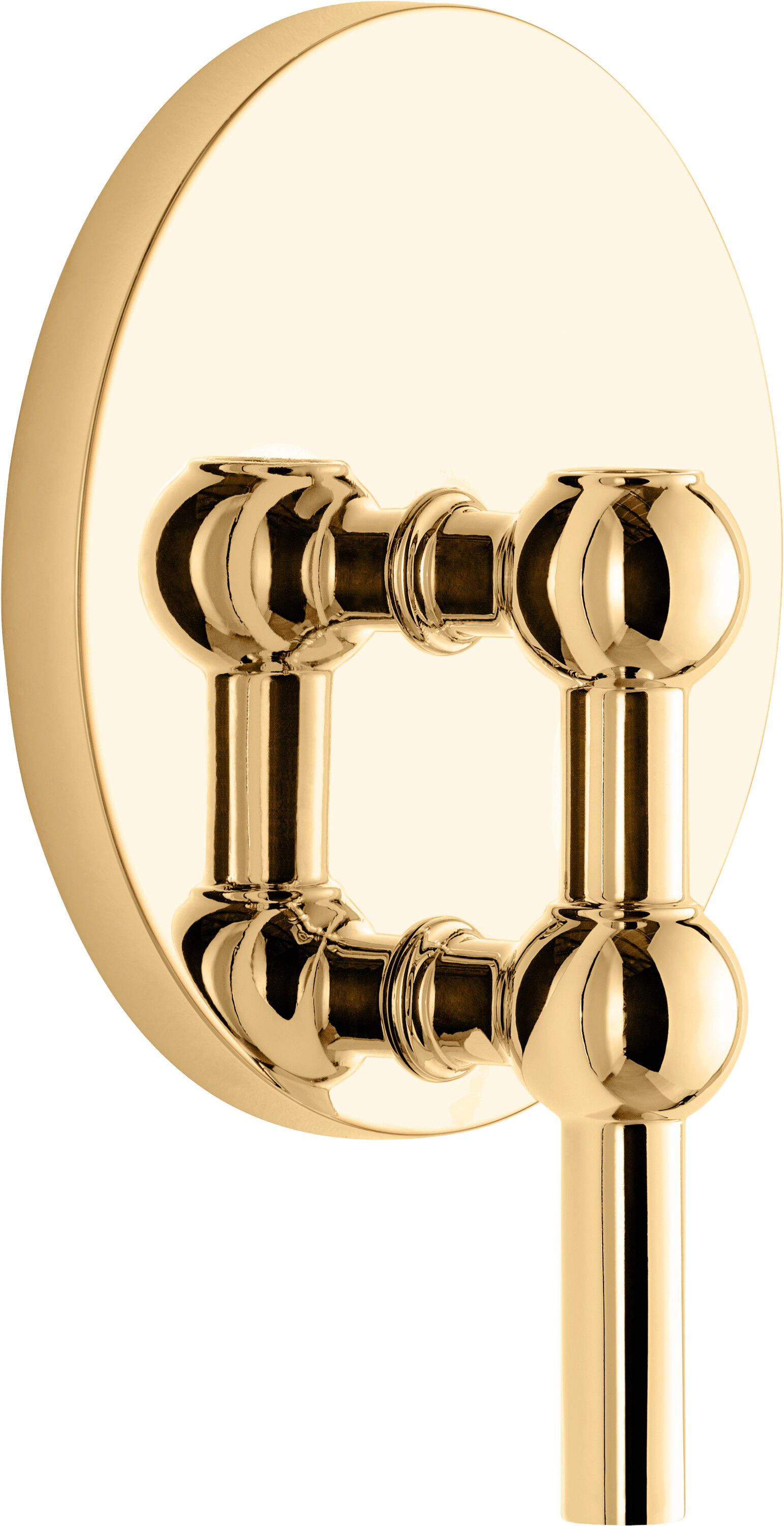 STOFF Nagel wall hanger - solid brass