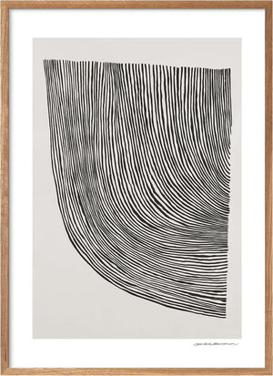 The Poster Club - Curves Black 3040