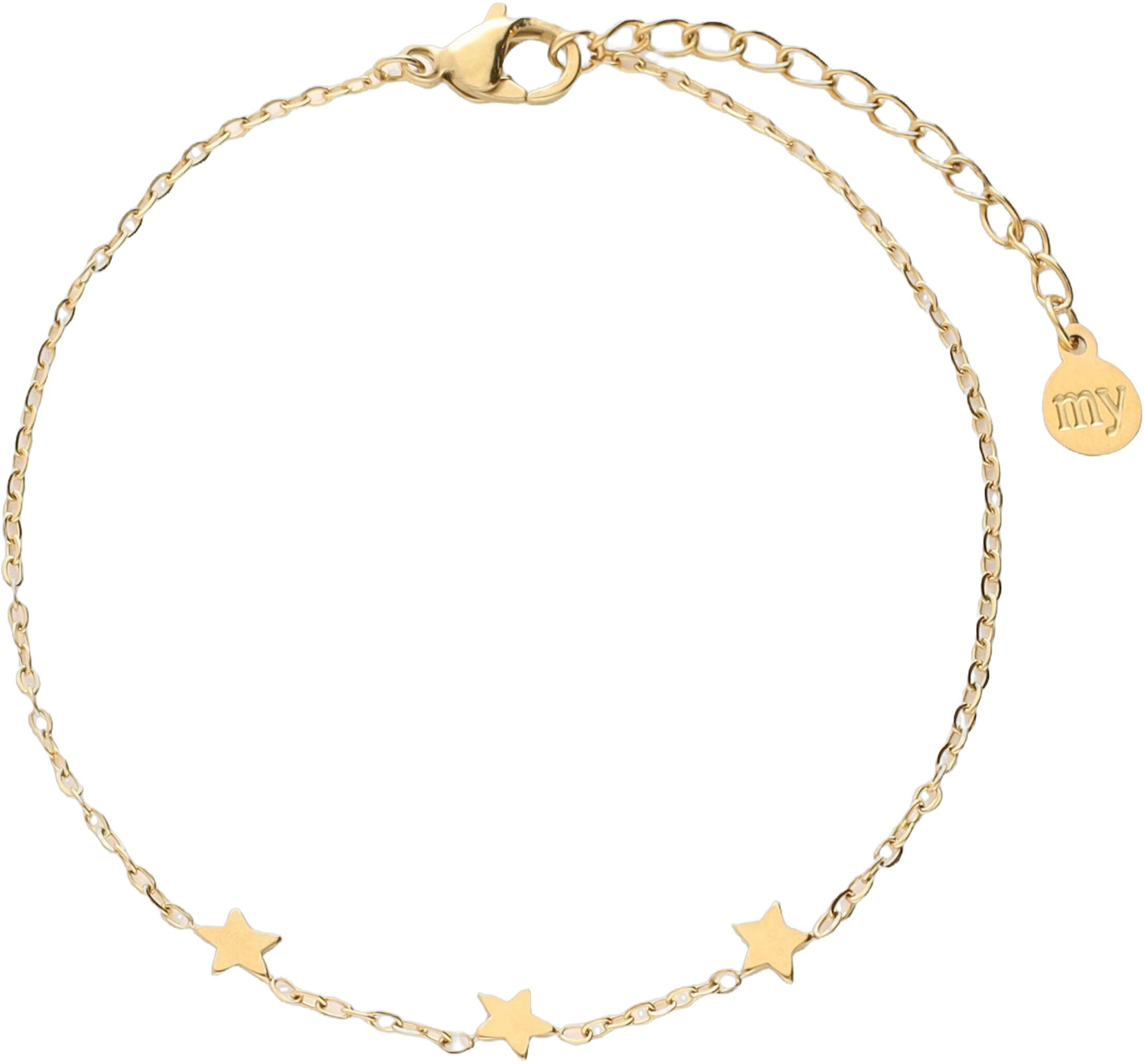 Graduation bracelet three stars