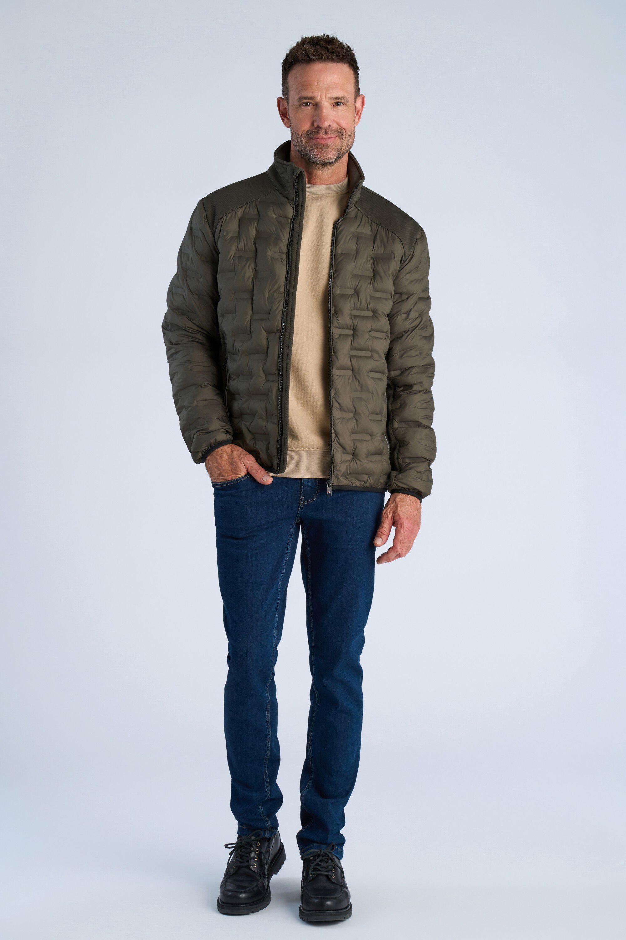 Functional hybrid jacket