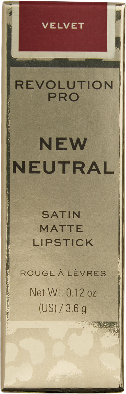 Revolution Pro New Neutral Satin Matte Lipstick