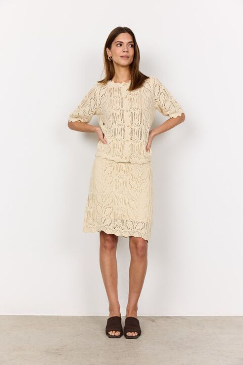 SC-PERRY 9 Cardigan Creme