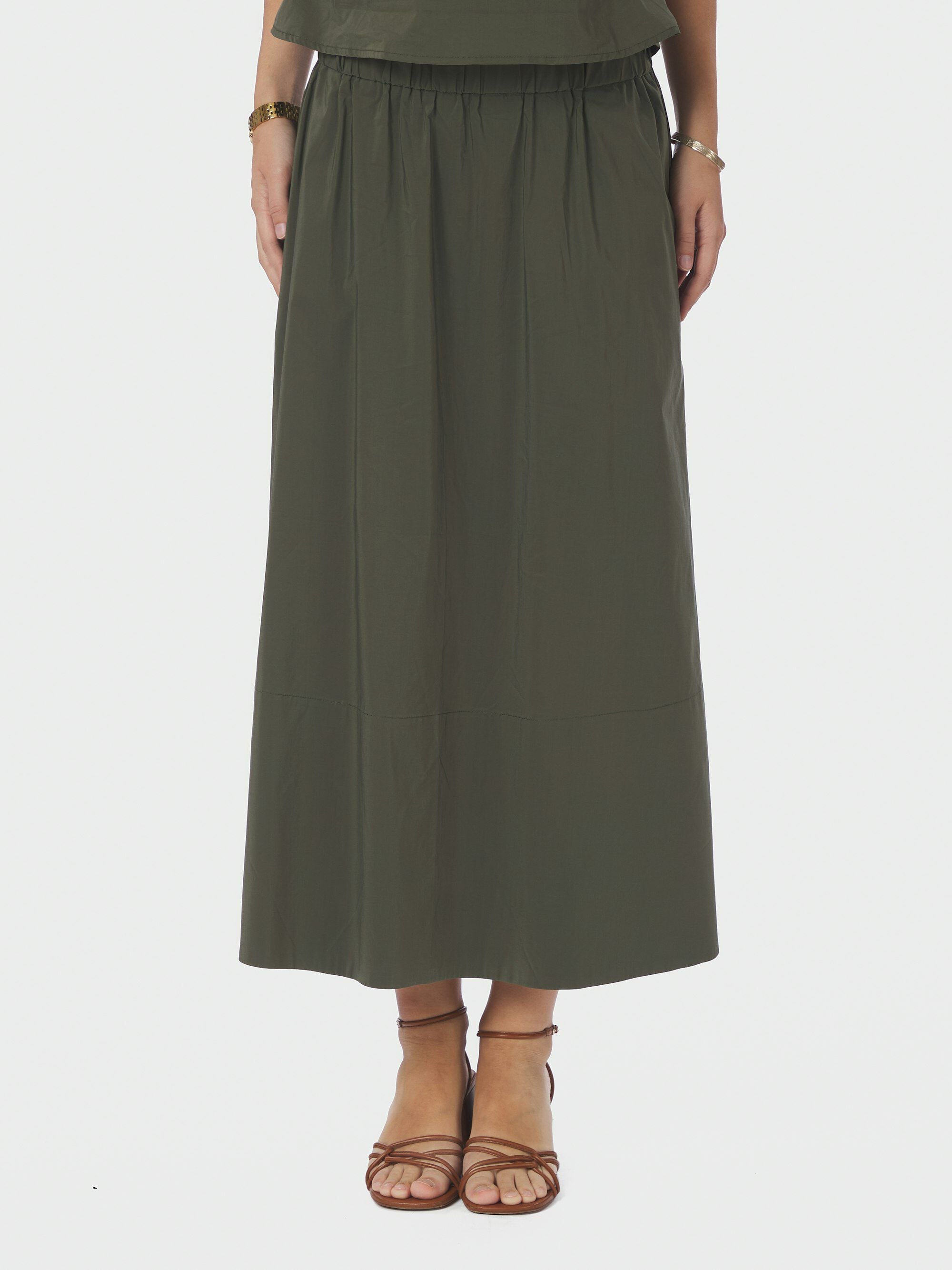 Yara Poplin Skirt