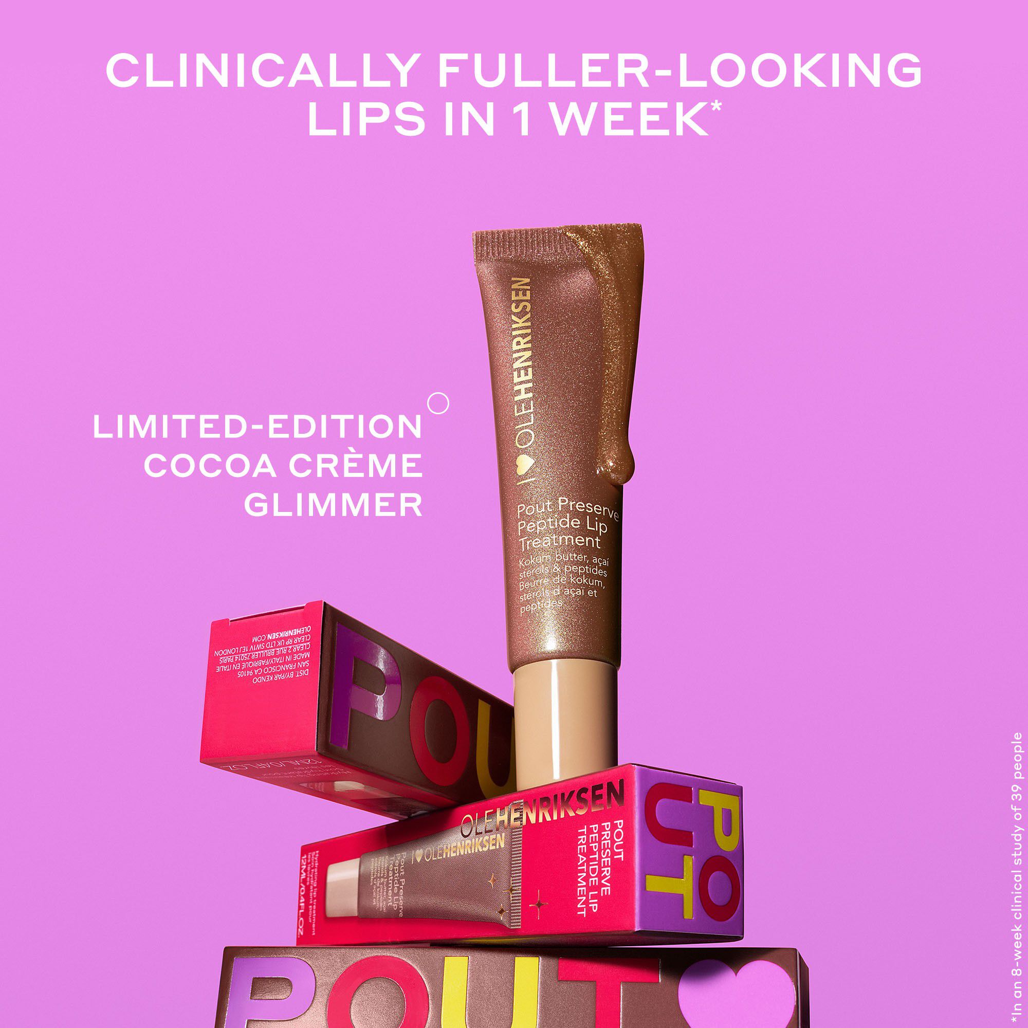 Pout Preserve Peptide Lip Treatment Cocoa Cr&egrave;me