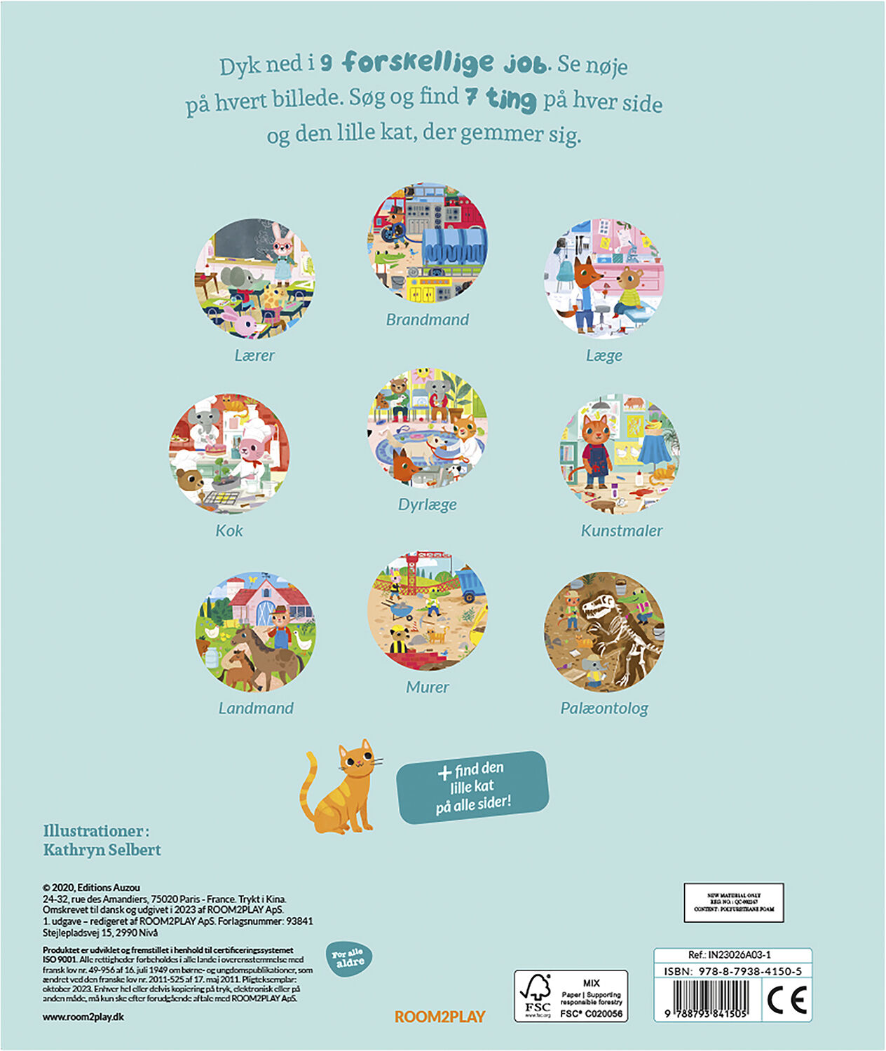 Forlaget ROOM2PLAY - S&oslash;g og Find - Forskellige job