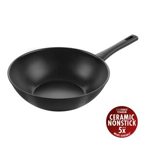 Madura Plus Ceramic Wok, 30 cm, Aluminium, Titanium forst&aelig;rk