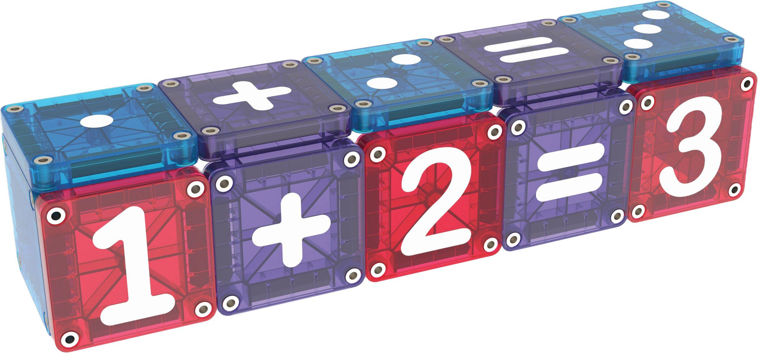 MAGNA-TILES, Learn Numbers, 56 pcs