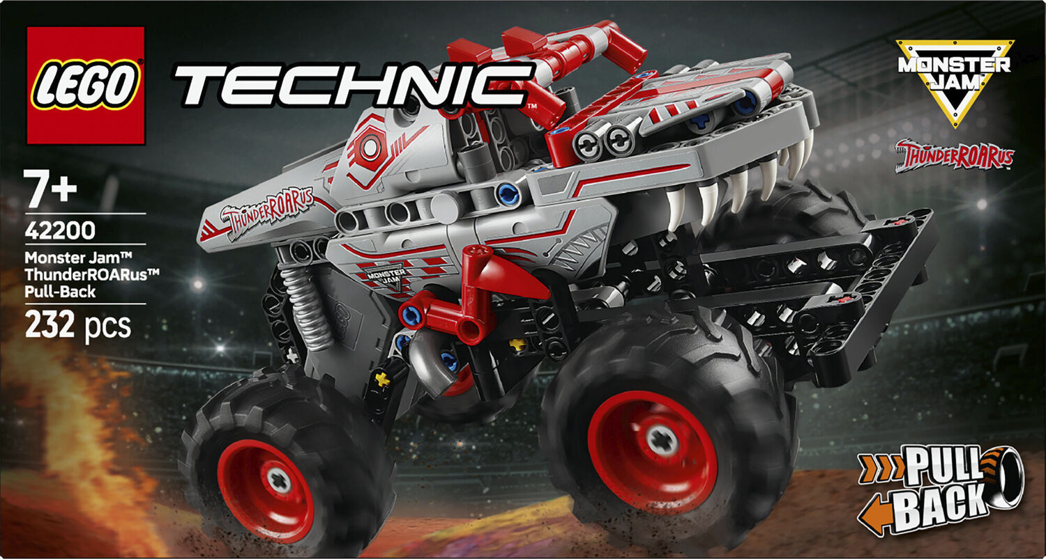 Monster Jam ThunderROARus pull-back