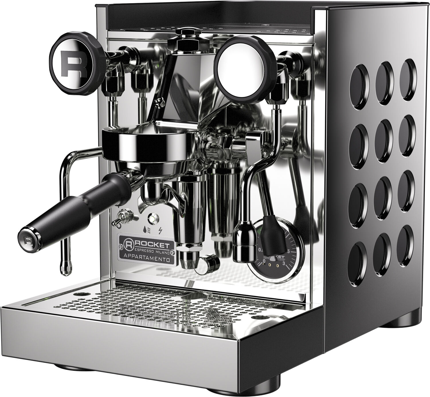 Rocket Appartamento TCA inox/black