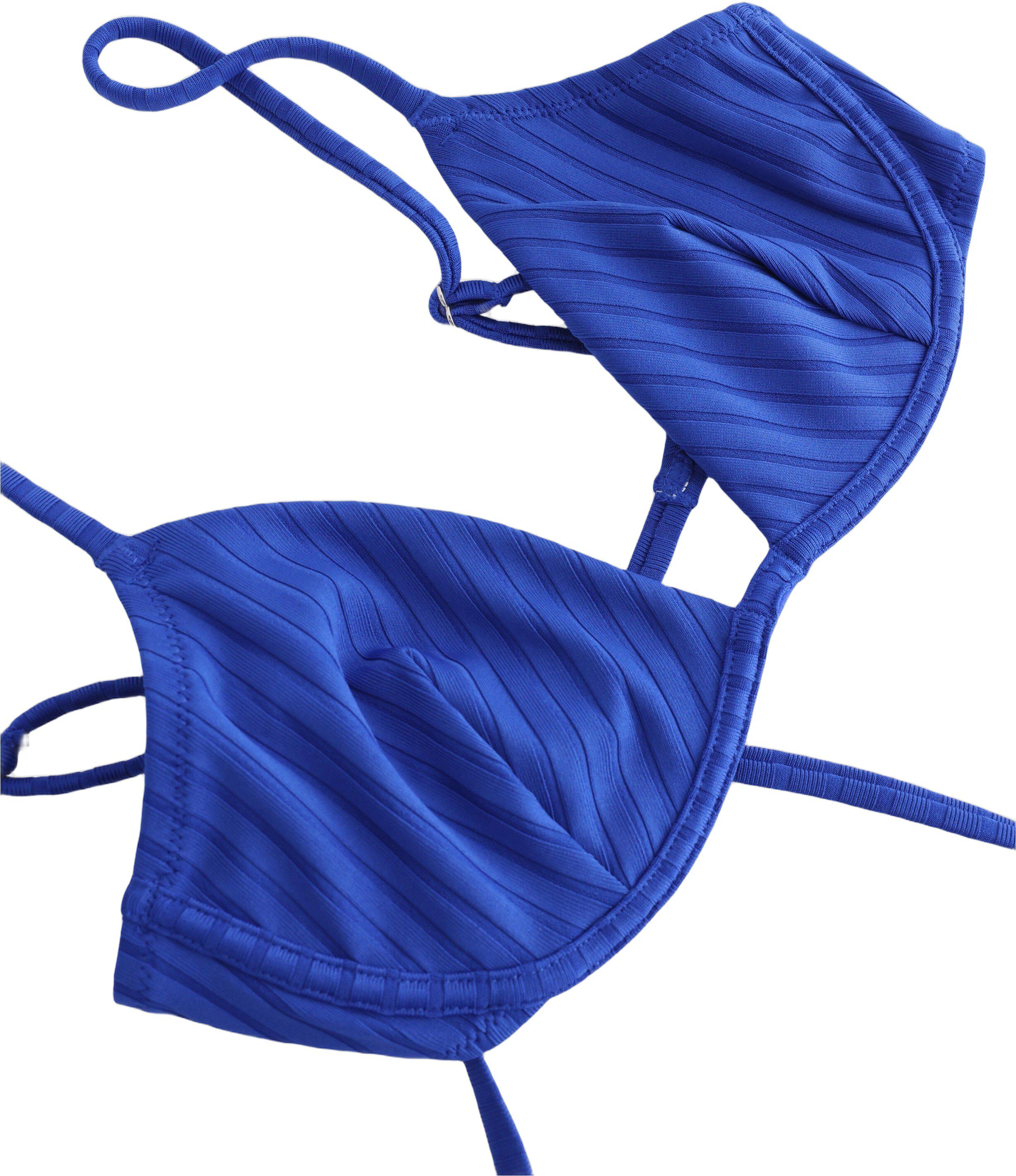 Uvatteret bikini-bh med b&oslash;jle