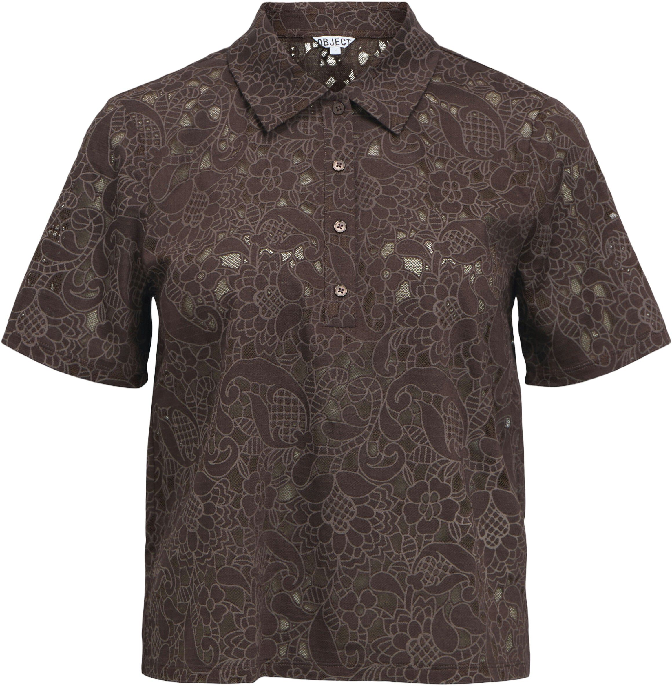 Objbianca S/S Lo Polo Top Noos
