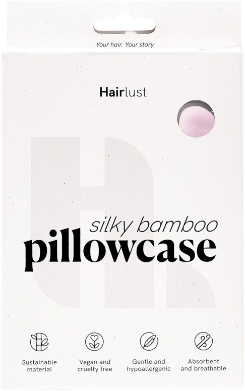Silky Bamboo Pillowcase, Cameo Pink 60x63/70cm