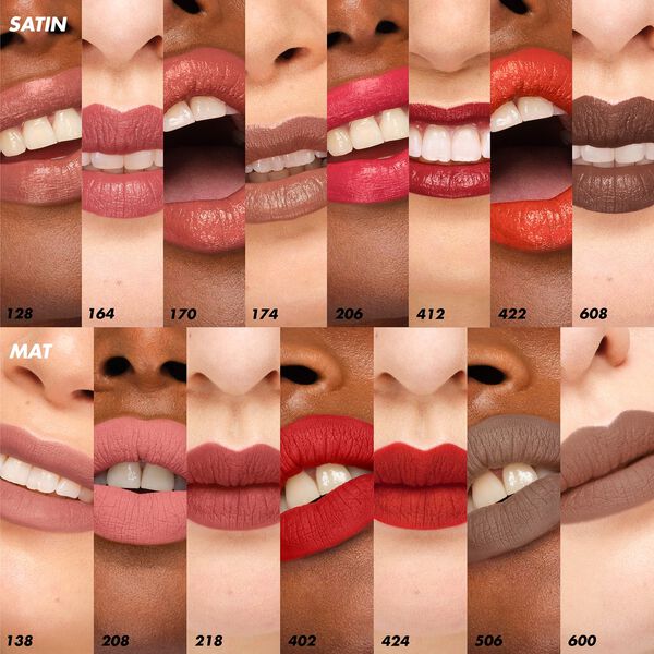 Rouge Artist For Ever - Fugtgivende læbestift i satin og mat med lang