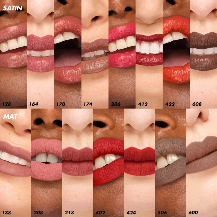 Rouge Artist For Ever - Fugtgivende læbestift i satin og mat med lang