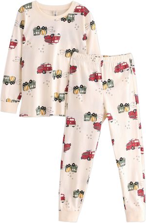Cosy pyjama set in soft cotton jers
