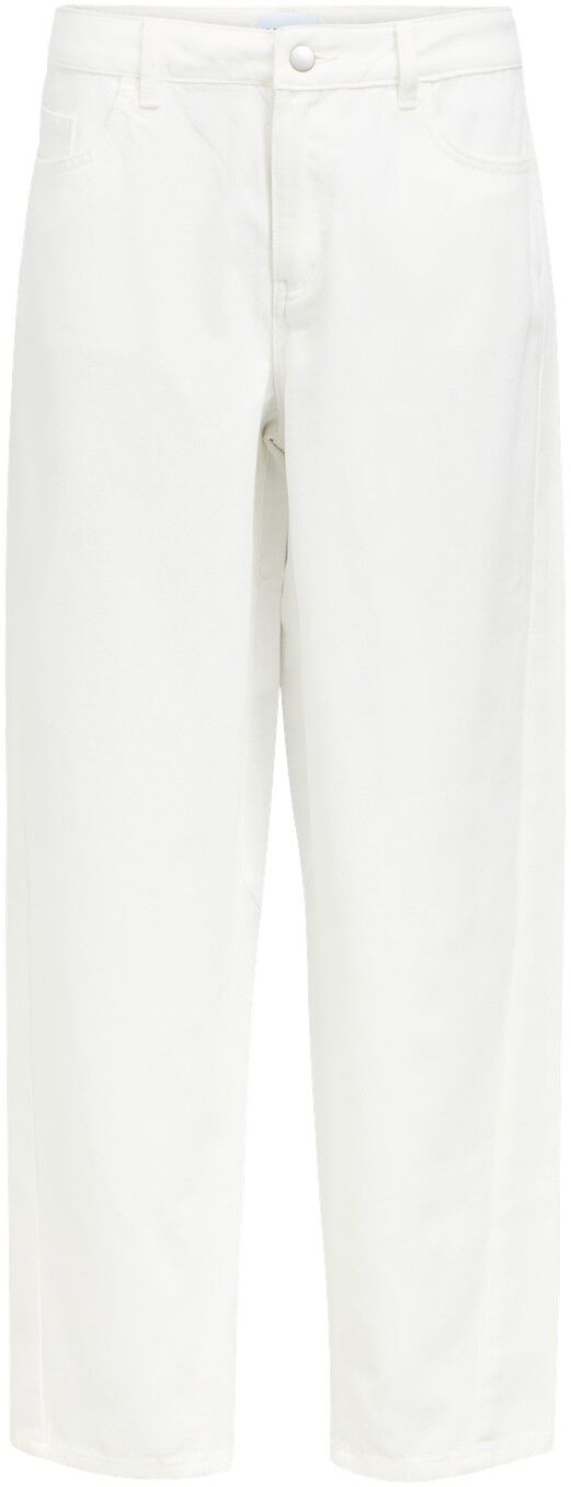 OBJMIU ZOE MW BARREL ANK TWILL JEAN