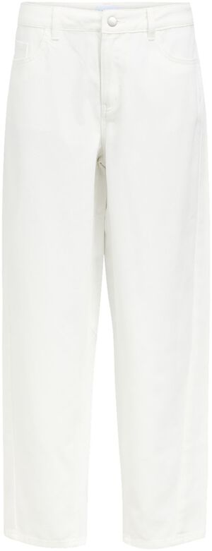 OBJMIU ZOE MW BARREL ANK TWILL JEAN