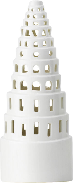 Urbania lyshus H&oslash;jt t&aring;rn hvid